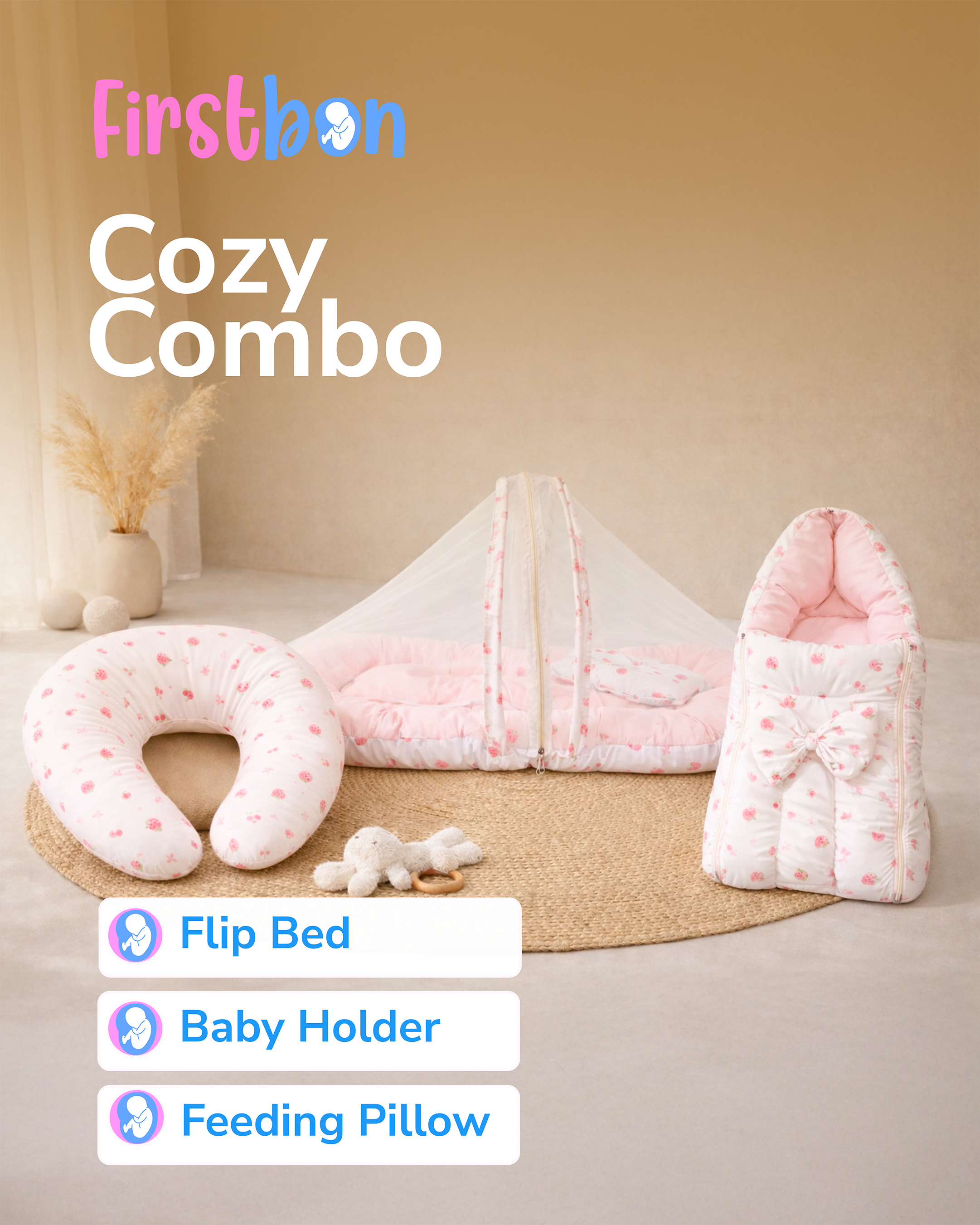 Cozy Combo Strawberry