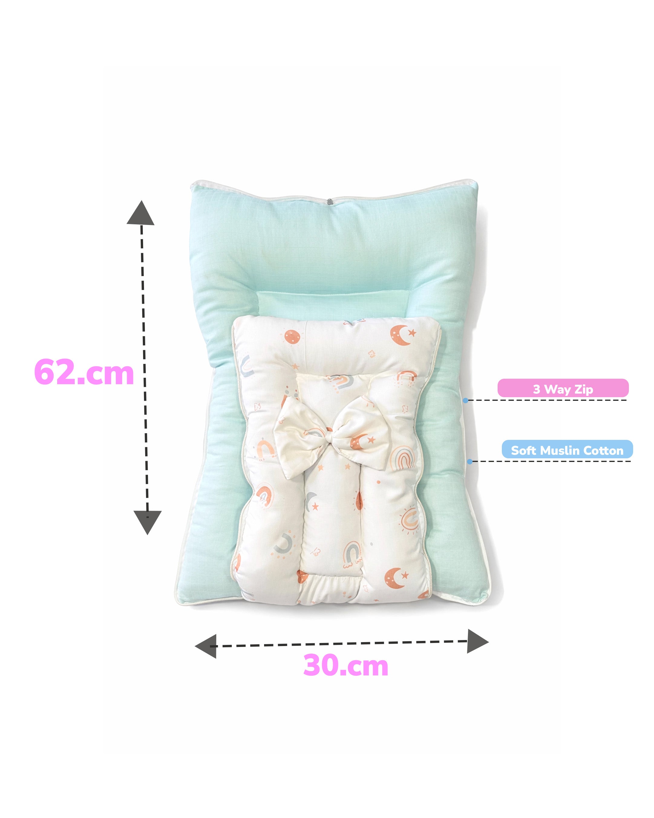 Baby Holder Cute Sky Blue