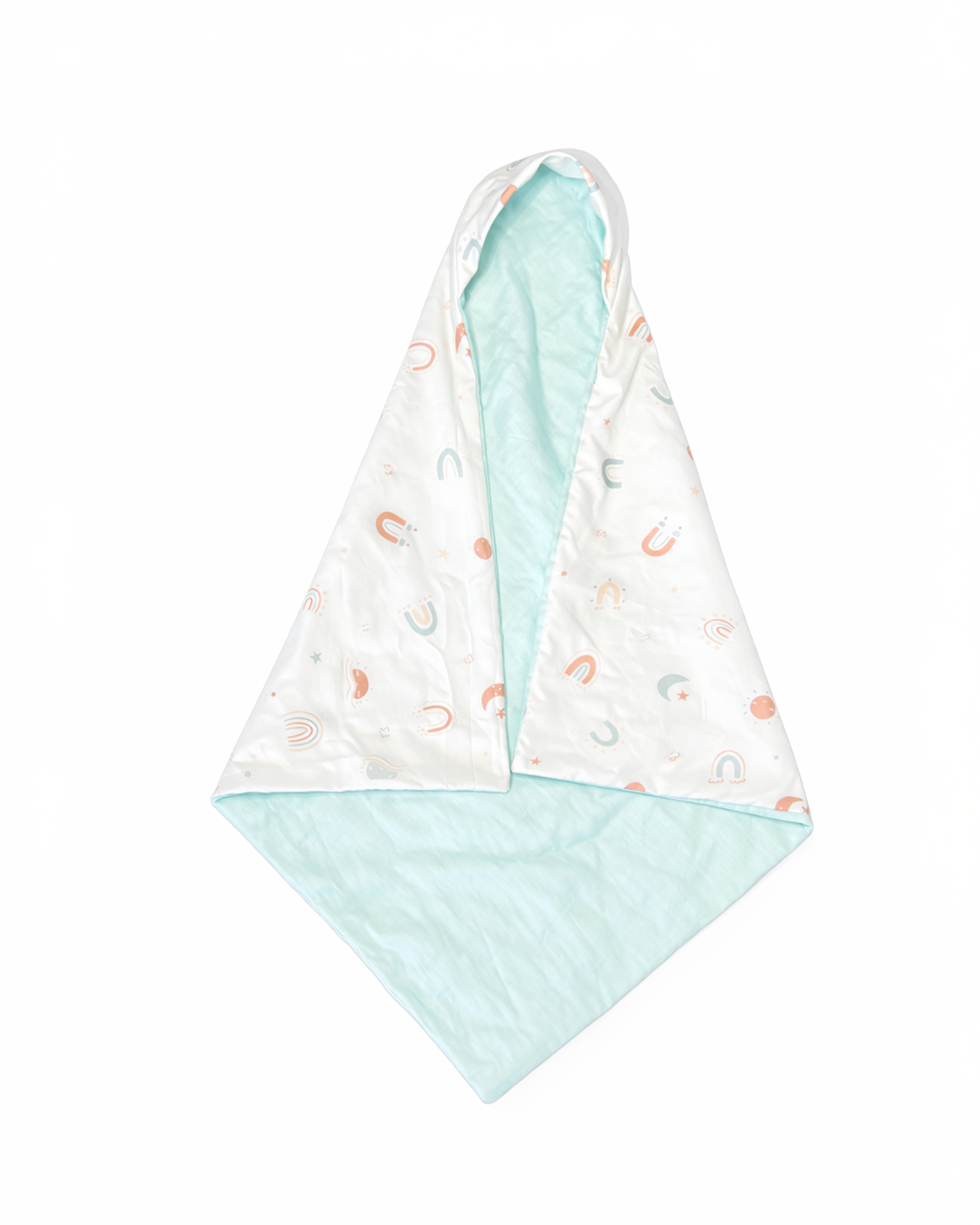 Hooded Blanket Cute Sky Blue